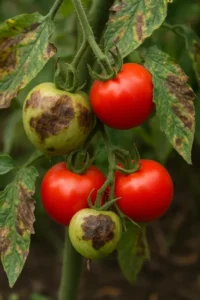 Tomaten und Krautfäule
