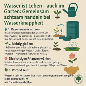 Wasser sparen | Bezirksverband der Gartenfreunde Göppingen e.V.